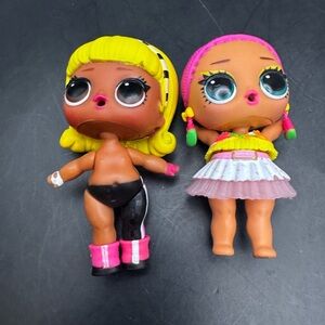 LOL Surprise Car Pool Coupe Lil Drag Racer And Love Mini Sweet Mini Figures 3”